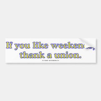 Autocollant De Voiture LikeWeekends