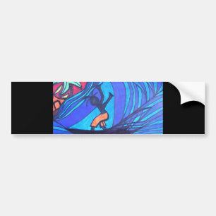 Autocollant De Voiture Lil' Surfer Dude