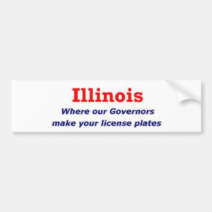 Autocollant De Voiture L'Illinois
