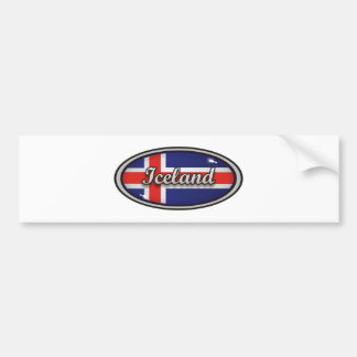 Autocollant De Voiture L'Islande