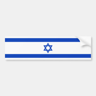 Autocollant De Voiture L'Israël - drapeau israélien