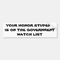 Liste de surveillance du gouvernement étudiant