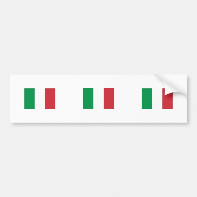 Autocollant De Voiture L'Italie (Devant)