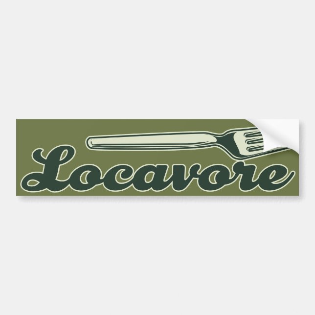 Autocollant De Voiture Locavore (Devant)