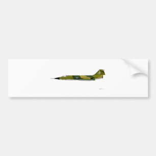 Autocollant De Voiture Lockheed F-104 Starfighter