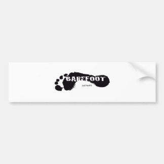 Autocollant De Voiture Logo aux pieds nus
