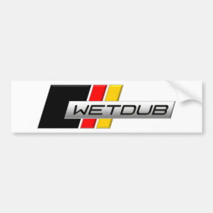 Autocollant De Voiture Logo de Wetdub par Brent Davis