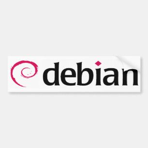 Autocollant De Voiture logo debian de Linux