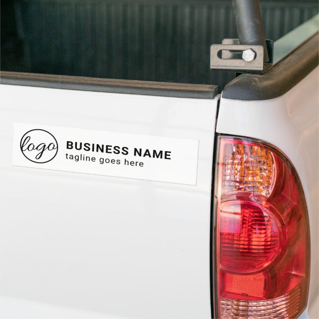 Autocollant De Voiture Logo d'entreprise simple personnalisé (Sur camion)