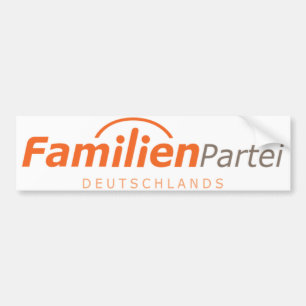 Autocollant De Voiture Logo Familien Partei Deutschlands