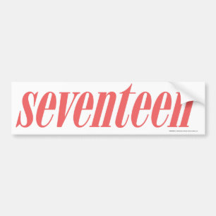 Autocollant De Voiture Logo-LtPink dix-sept