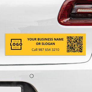 Autocollant De Voiture Logo professionnel personnalisé QR Code promotionn