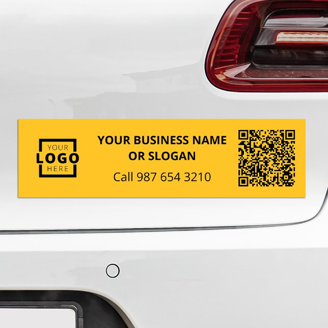 Autocollant De Voiture Logo professionnel personnalisé QR Code promotionn (Créateur téléchargé)