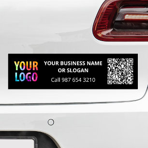 Autocollant De Voiture Logo professionnel personnalisé QR Code promotionn