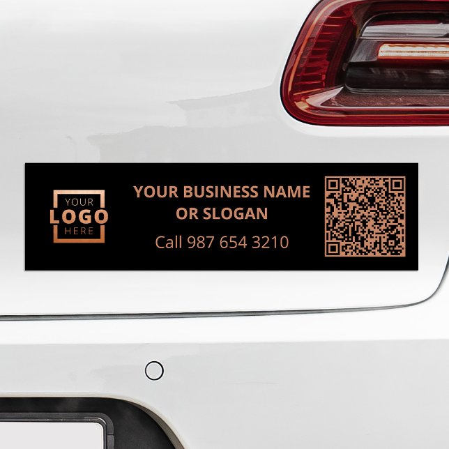Autocollant De Voiture Logo professionnel personnalisé QR Code promotionn (Créateur téléchargé)