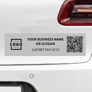 Autocollant De Voiture Logo professionnel personnalisé QR Code promotionn