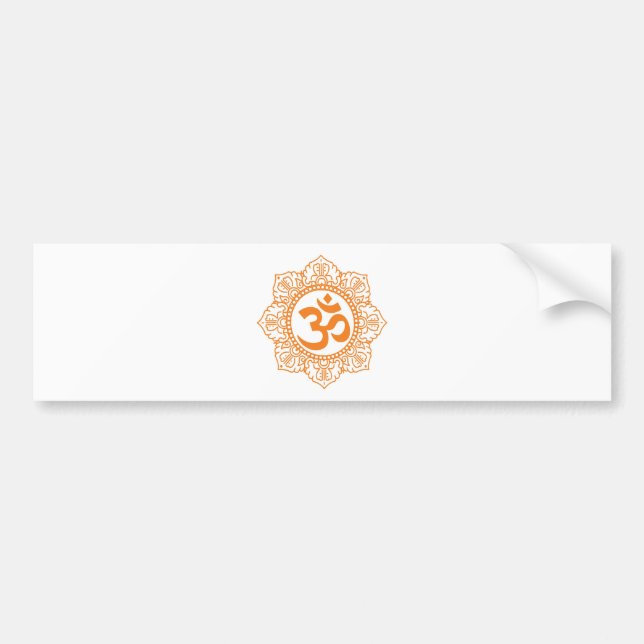 Autocollant De Voiture L'OM - Ohm - symbole d'Aum (Devant)