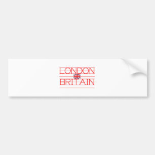 AUTOCOLLANT DE VOITURE LONDRES-BRITANNIQUE