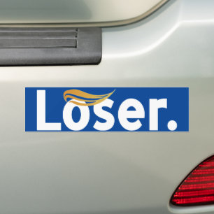 Autocollant De Voiture Loser Anti-Trump, Biden Harris 2024