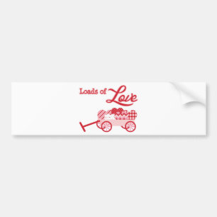 Autocollant De Voiture Love Valentine's Day