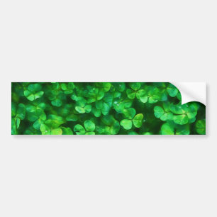 Autocollant De Voiture Lucky Celtic Irish Green Shamrocks