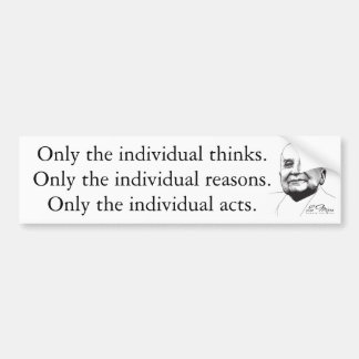 Autocollant De Voiture Ludwig von Mises