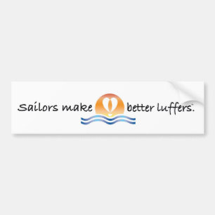 Autocollant De Voiture Luffers Sunset_Sailors font l'adhésif pour