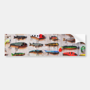 Autocollant De Voiture Lures de pêche classique Thunder_Cove