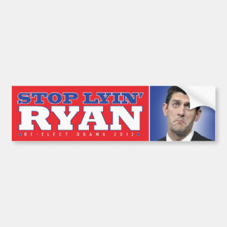 Autocollant De Voiture Lyin Paul Ryan Bumpersticker
