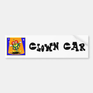 Autocollant De Voiture M. Happy Clown