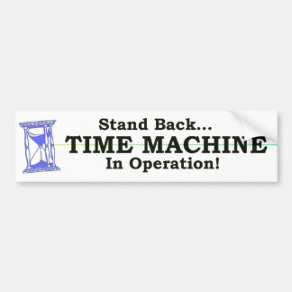 Autocollant De Voiture Machine de temps