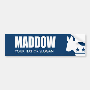 AUTOCOLLANT DE VOITURE MADDOW 2012
