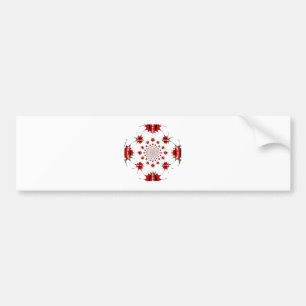 Autocollant De Voiture Magic Kenya : Kaleidoscope 🇰 identité culturelle 