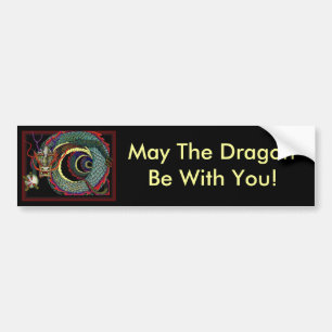 Autocollant De Voiture Mail de chance de dragon