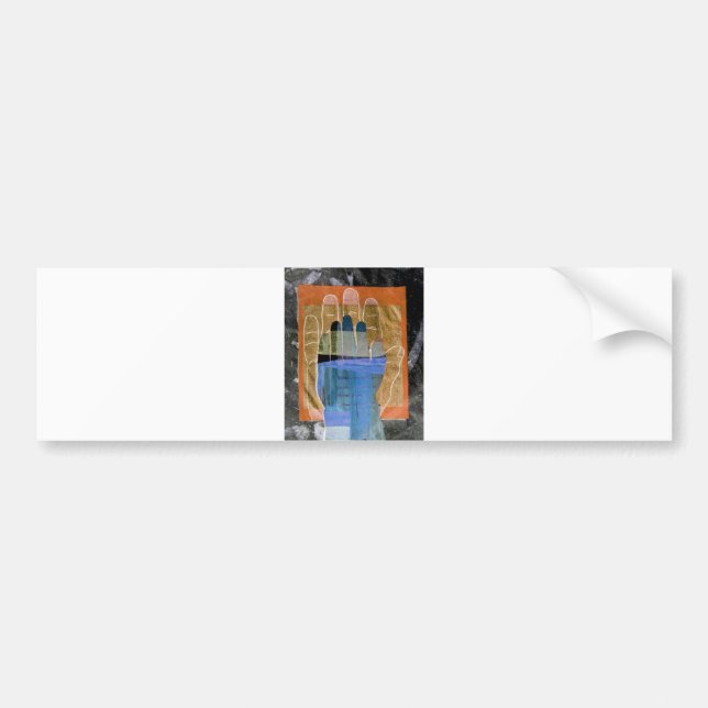 Autocollant De Voiture Main de Buiddha (Devant)