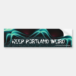 Autocollant De Voiture "MAINTENEZ PORTLAND ÉTRANGE"--Bumpersticker