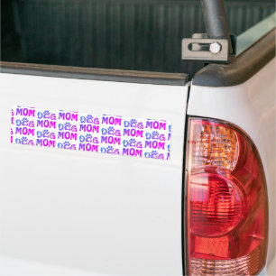 Autocollant De Voiture Maman Chien