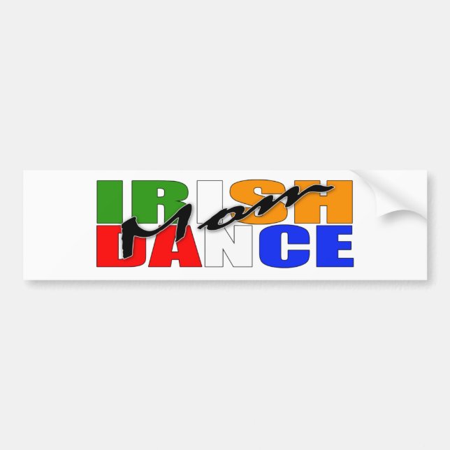 Autocollant De Voiture Maman de danse (Devant)