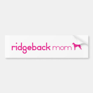 Autocollant De Voiture Maman de Rhodesian Ridgeback