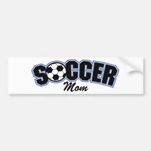 Autocollant De Voiture Maman du football