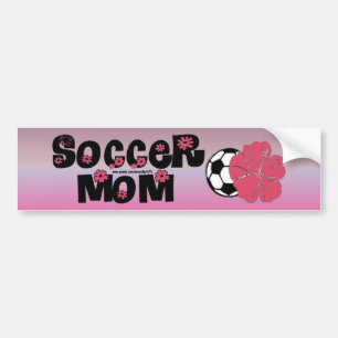 Autocollant De Voiture Maman du football