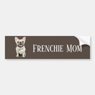 Autocollant De Voiture Maman Frenchie