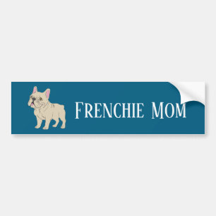 Autocollant De Voiture Maman Frenchie