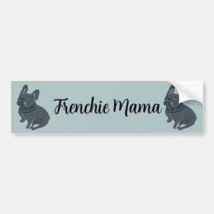 Autocollant De Voiture Maman Frenchie