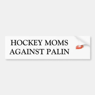 Autocollant De Voiture Mamans d'hockey contre Palin