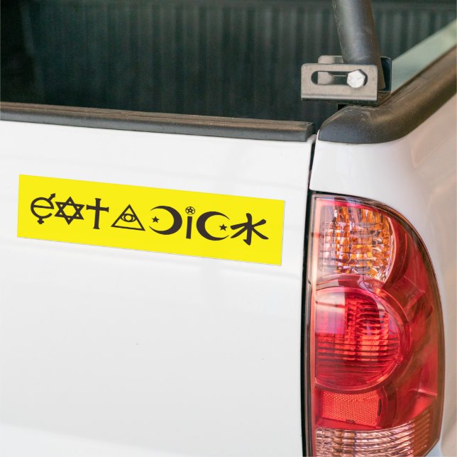 Autocollant De Voiture MangerADick (Sur camion)