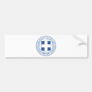 Autocollant De Voiture Manteau de la Grèce des bras GR