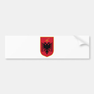 Autocollant De Voiture Manteau de l'Albanie des bras