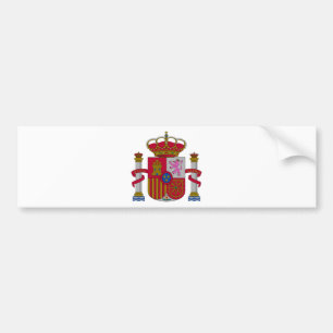 Autocollant De Voiture Manteau de l'Espagne des bras