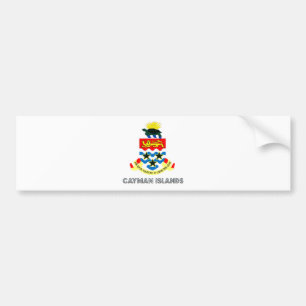 Autocollant De Voiture Manteau des Îles Caïman des bras